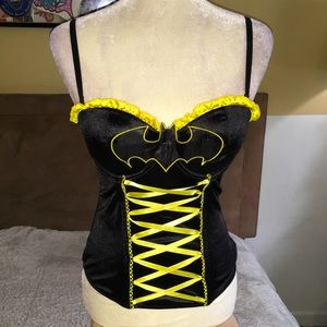 DC Comics Batgirl Corset black and yellow